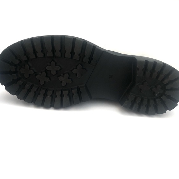 H&M Water Repellent Boots Light Beige/Black Size 38 - Picture 13 of 14